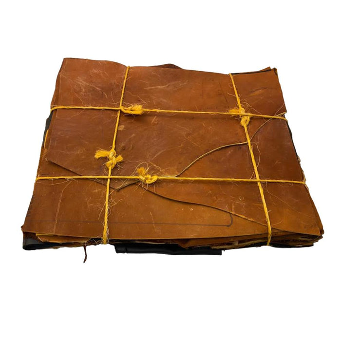 Cowhide Craft Bundles 4-6 oz Leather Pieces 10# Bundle