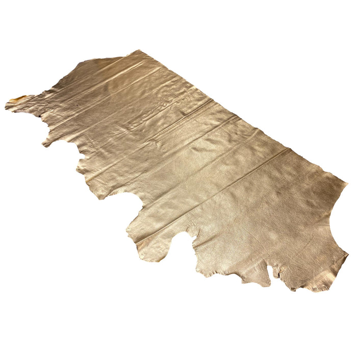Premium Soft Metallic Handbag Leather Hides - 20-25 Square Feet - 3 oz Cowhide