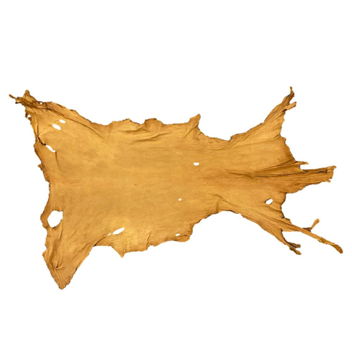 Miscellaneous Assorted Deerskin Leather Hides - 3 oz - B Grade