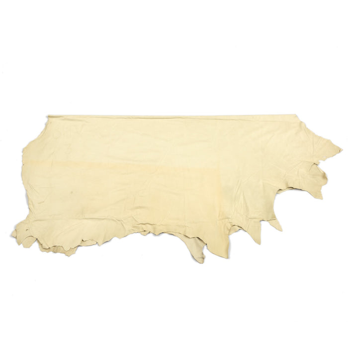 Cream Upholstery Leather - Large Full Hides - Extra Large Full Hides - Cowhide Die Cut Squares