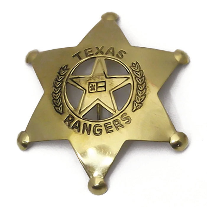 Large Wild West Brass Badges - Deputy US Marshal - Texas Ranger - Marshal