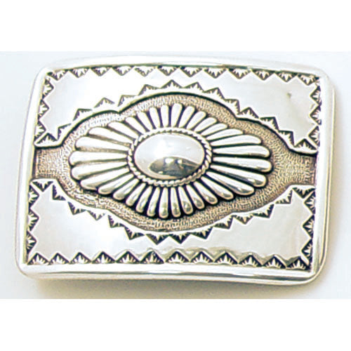 Rectangular Southwestern Trophy Belt Buckle