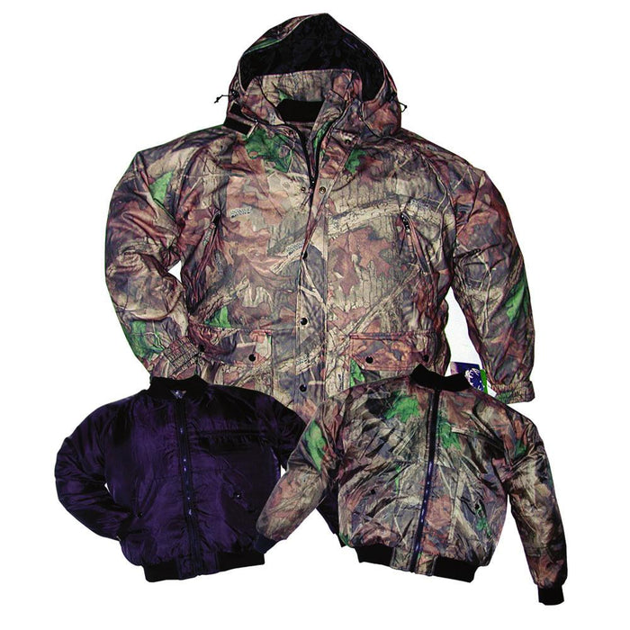 Waterproof Microfleece 4 in 1 Hunting Parka XL