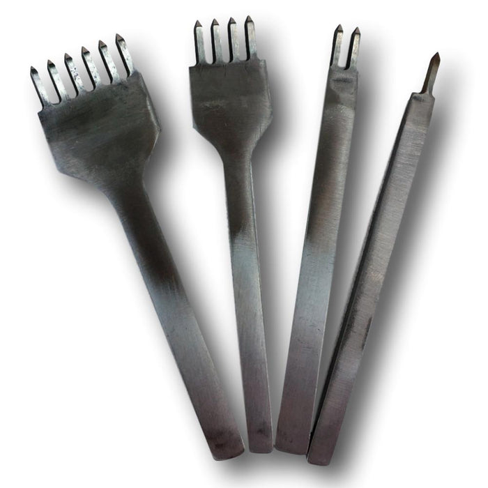 Prong Leather Craft Hole & Stitching Tool Set