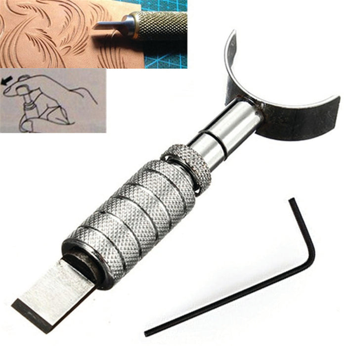Sturdy Adjustable Swivel Knife for Leather Craft with Blade