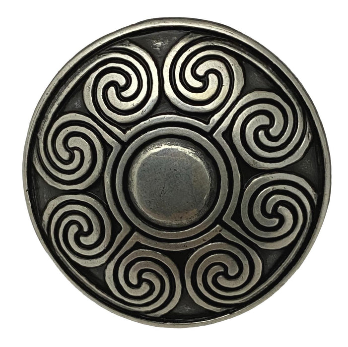 4 Pack Celtic Design Screw Back Conchos - 1 1/4"