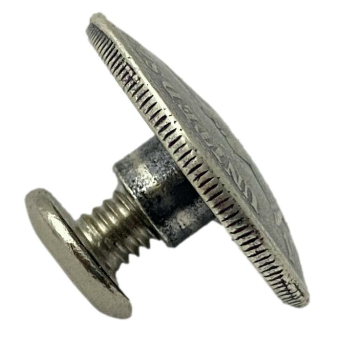 4 Pack Indian Head Penny Screw Back Conchos - 3/4"