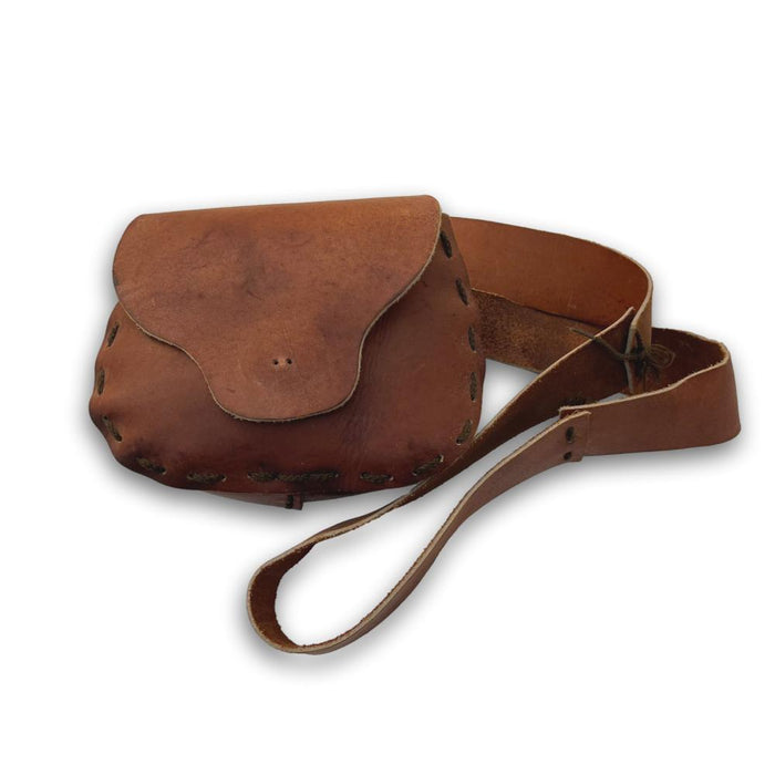 Make Your Own Leather Possible Bag Kit - DIY Rustic Cross Body Satchel - Mountain Man Wilderness Muzzleloader Pouch - Shooting Bag Craft