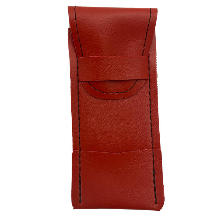 Soft Strong Red Vinyl Dart Pouches - Leather-Like Dart Case Holders