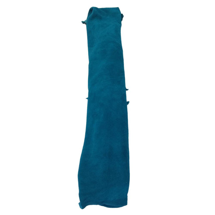 Natural Deerskin Splits Suede Leather Hides in Turquoise, Red, Smoke, Gold and Nutmeg
