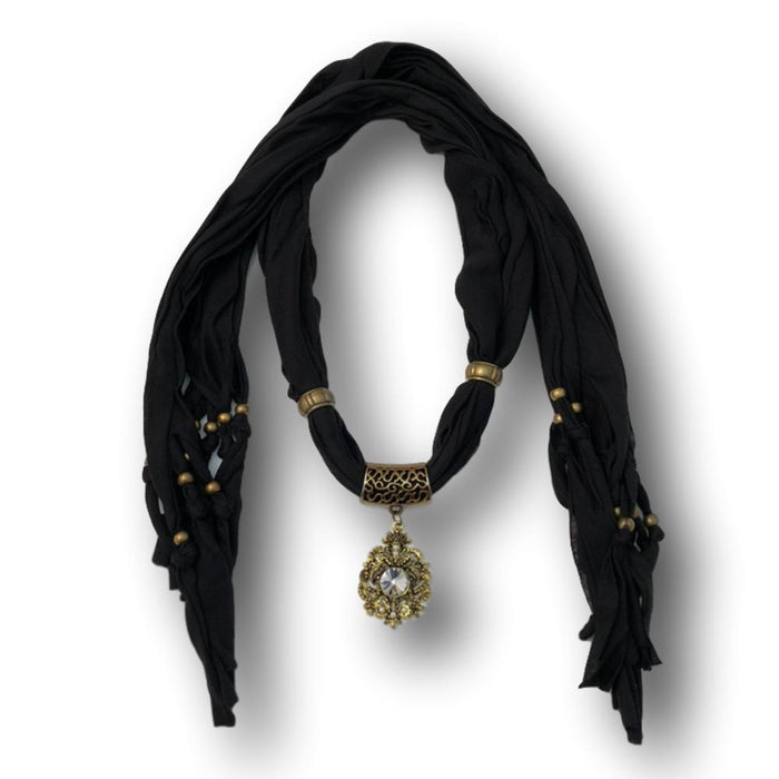 Unique Charming Fashion Scarves with Pendants - Assorted Pack of 3