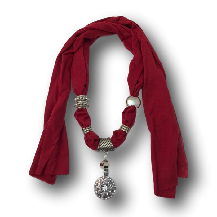 Unique Charming Fashion Scarves with Pendants - Assorted Pack of 3