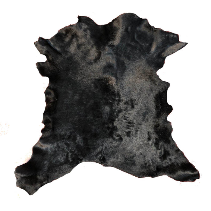 Hair on Hide Calf Leather Hides - Black & White - Brown & White - Tricolor - Calfskin Rugs