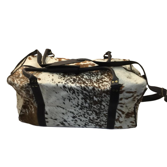 Hair on Hide Duffle Bag