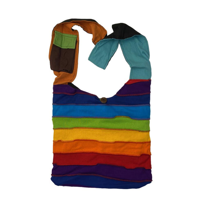 Hippie Nepal Bags - Casual Purses & Backpacks - 100% Cotton Colorful Cloth Bags