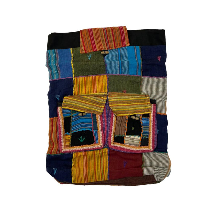 Hippie Nepal Bags - Casual Purses & Backpacks - 100% Cotton Colorful Cloth Bags