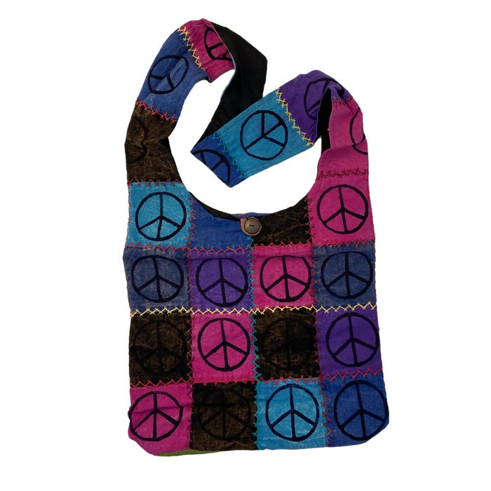 Hippie Nepal Bags - Casual Purses & Backpacks - 100% Cotton Colorful Cloth Bags