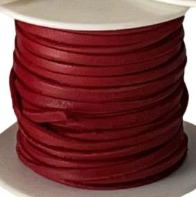 Deerskin Leather Lace Cord Spool - 50 feet x 1/8" - 36 feet x 3/16" - 25 feet x 1/4"