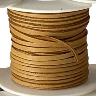 Deerskin Leather Lace Cord Spool - 50 feet x 1/8" - 36 feet x 3/16" - 25 feet x 1/4"