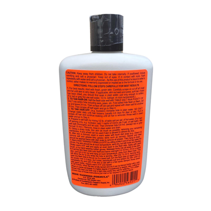 Trappers Hide Tanning Formula - Home Leather Tanning of Furs, Skins and Hides