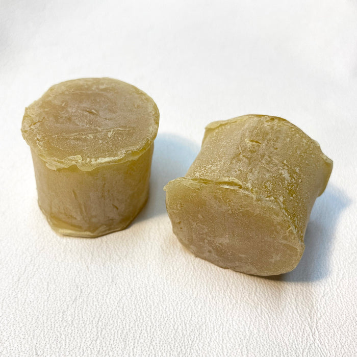 Beeswax Cakes for Leather Cracks and Crafts