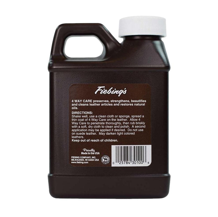 Fiebing's 4 Way Leather Care - 8 Fluid oz