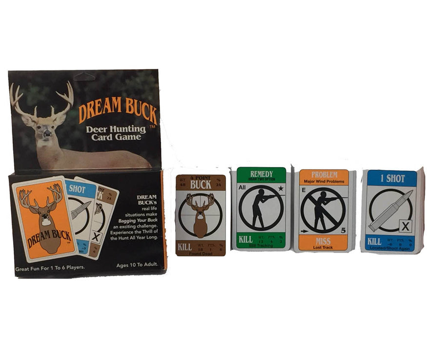 Dream Buck Card Game - Hunting Themed Deck of Cards