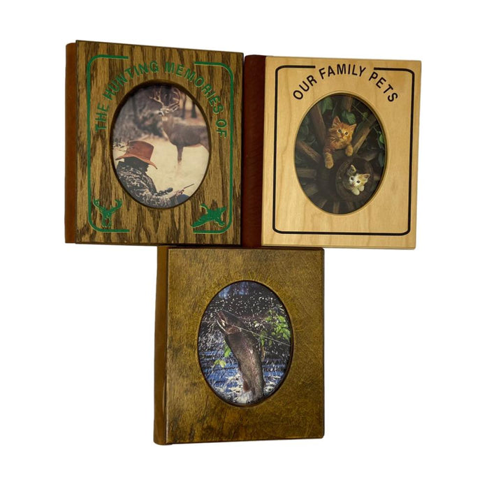 Forever Memories Handcrafted Photo Albums - Fishing - Hunting - Pets