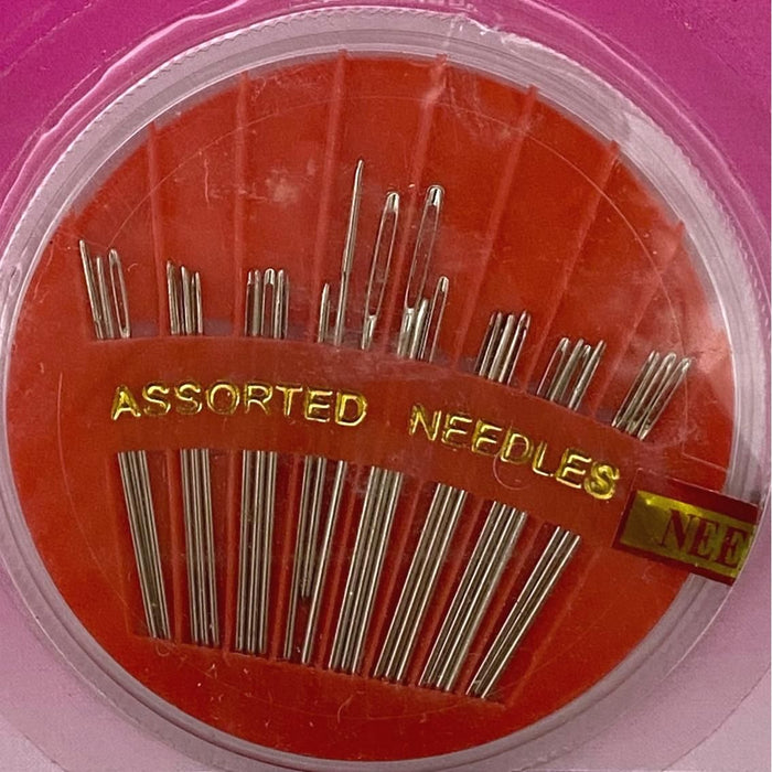 25 Piece High Carbon Steel Craft and Sewing Needles Set