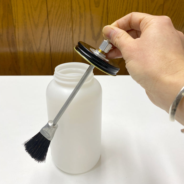 Rubber Cement Dispenser - Glue Pot with Brush