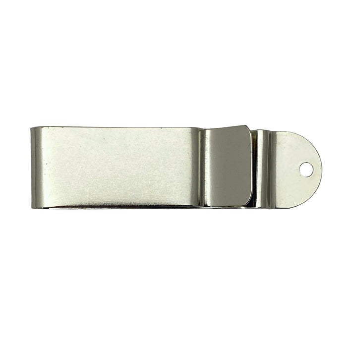 4 pack Spring Belt Holster Clip - Nickel Plated