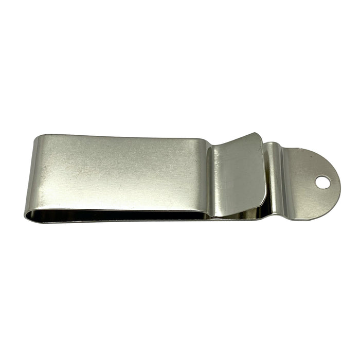 4 pack Spring Belt Holster Clip - Nickel Plated