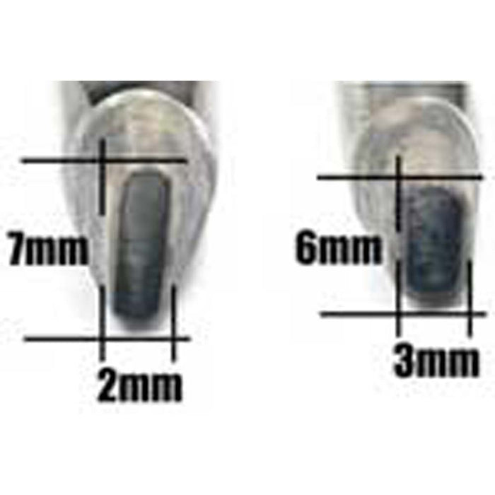 4 Piece Slot Punch Set Leathercraft Tools
