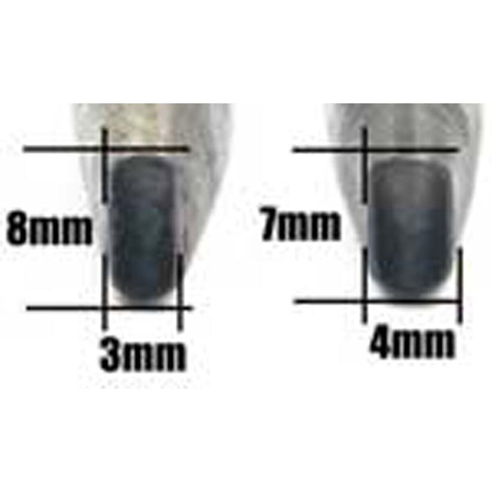 4 Piece Slot Punch Set Leathercraft Tools