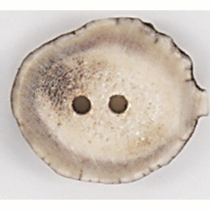 Antler Buttons for Crafts - 12 pack