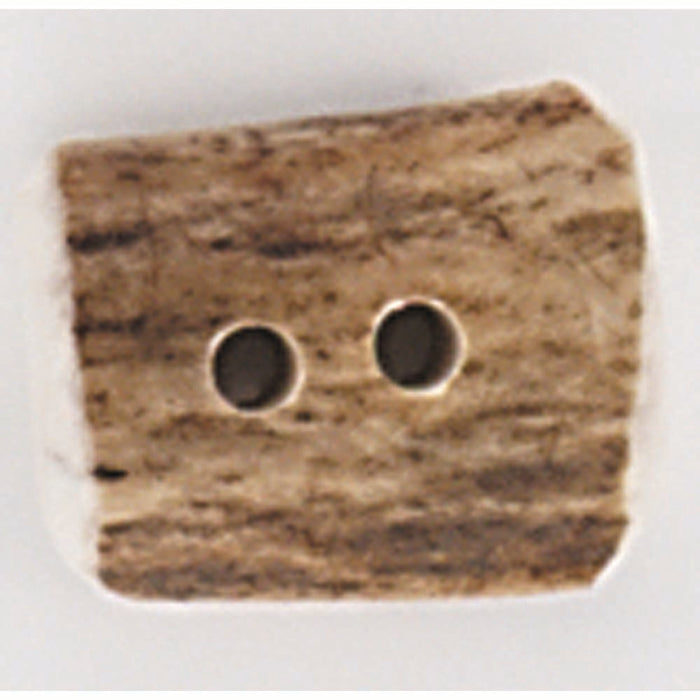 Antler Buttons for Crafts - 12 pack