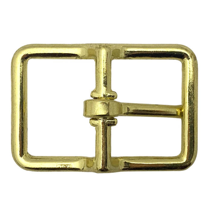 12 Pack Zinc Brass Plated Belt Buckles - 0.5" - 0.75" - 1"