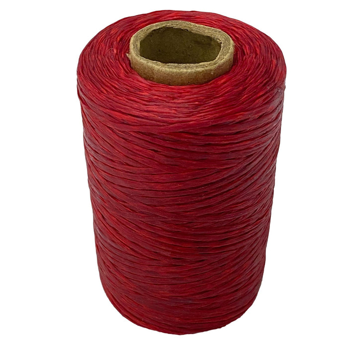 Simulated Sinew 300 Yard Spools - Red - Yellow - White - Black - Leather Craft Hand Lacing Supplies