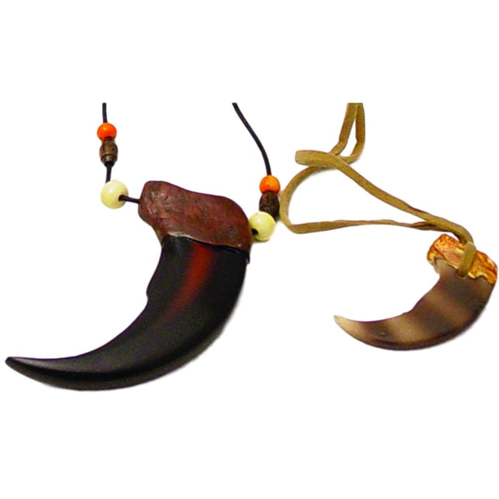 Bear Claw Necklace - 3" - 1.5"