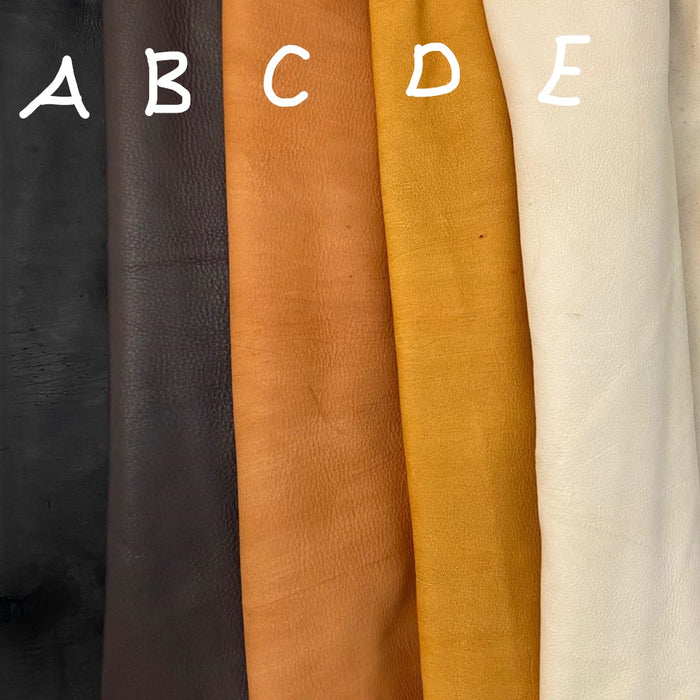 A Grade Deerskin Large Leather Hides - 2-3 oz