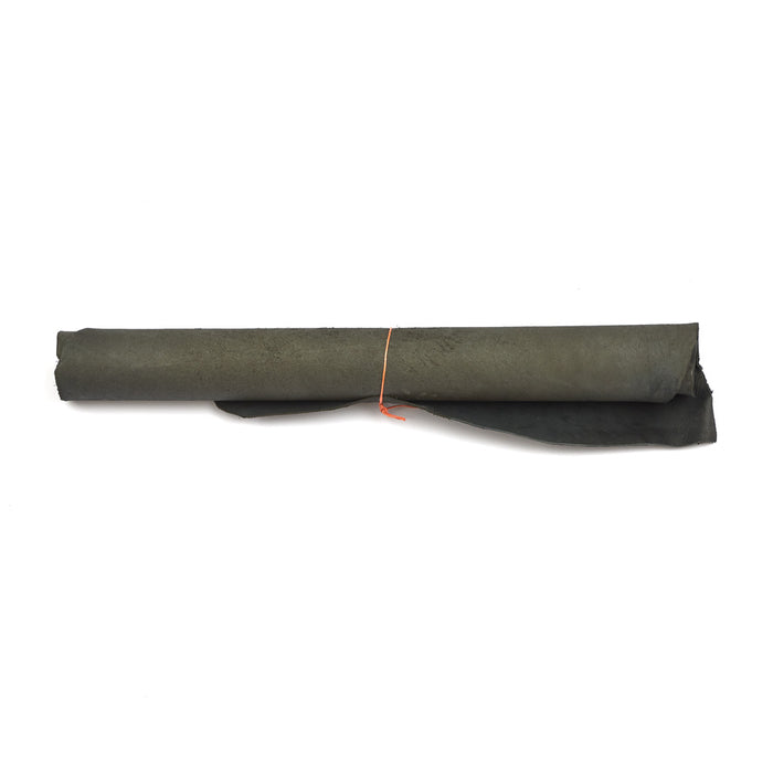 Black Double Shoulder Vegetable Leather Hide - A Grade - 8-9 oz - Medium, Large, Extra Large