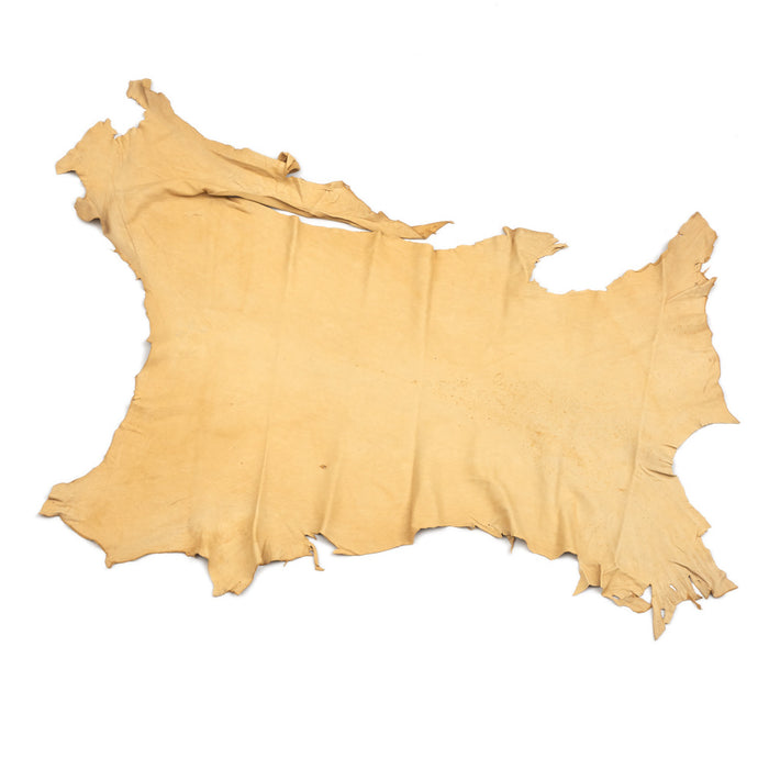 B Grade Deerskin Large Leather Hides - 2-3 oz