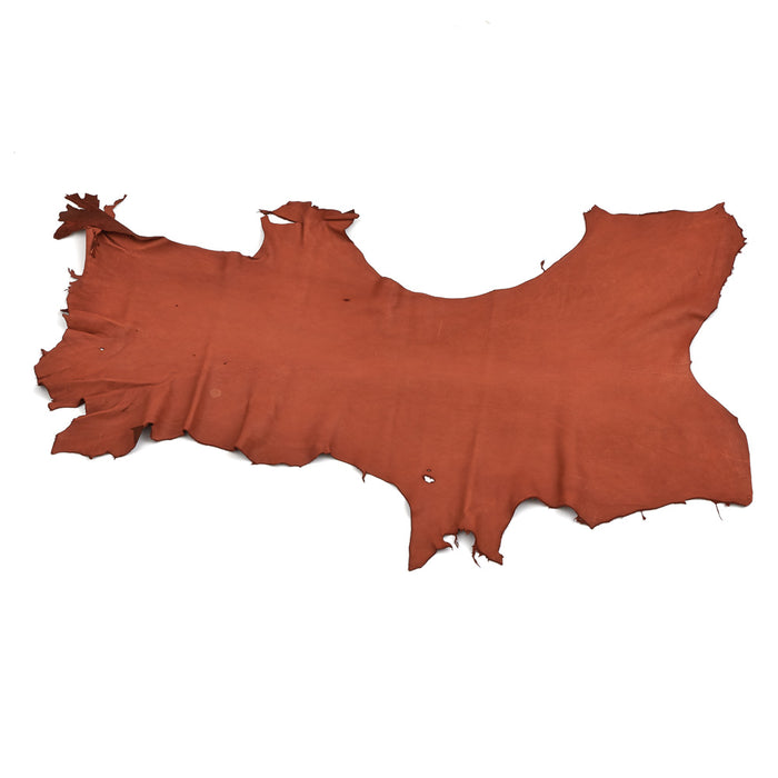 B Grade Deerskin Large Leather Hides - 2-3 oz