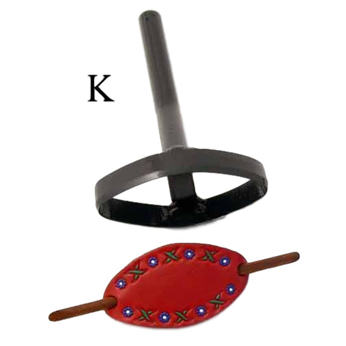Oval Barrette Mallet Die Leather Craft Tool