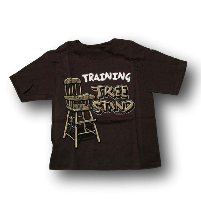 "Training Tree Stand" Short Sleeve Little Hunter T-shirt - 2T - 3T - 4T