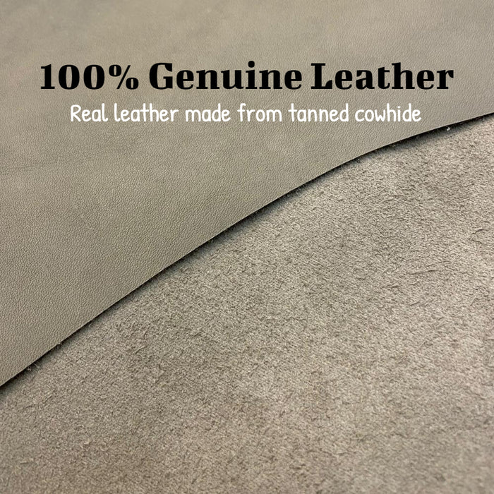 Cream Upholstery Leather - Large Full Hides - Extra Large Full Hides - Cowhide Die Cut Squares