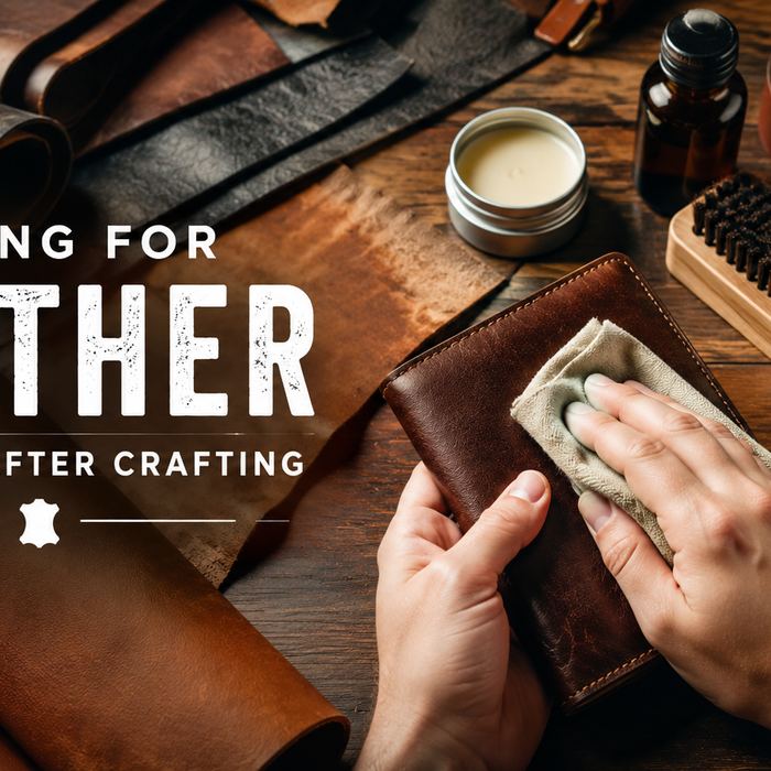 Caring for Leather Before and After Crafting