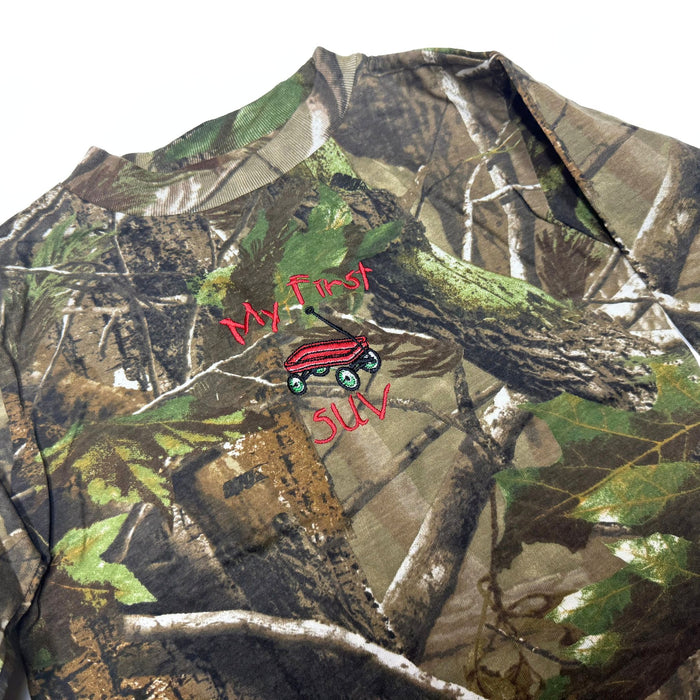 "My First SUV" Long Sleeve Little Hunter Camo T-shirt - 2T - 4T