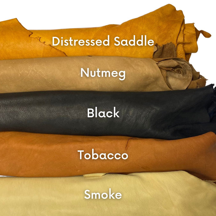 A Grade Deerskin Large Leather Hides - 2-3 oz