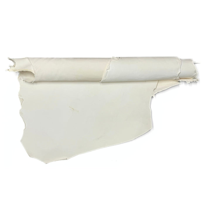 White Latigo Sides 4 oz Leather Hide